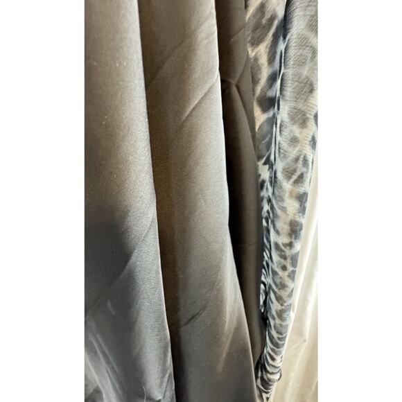 Express Leopard Maxi Skirt, Black, Gray & White, Sz: SP, 61-00 - Picture 16 of 16